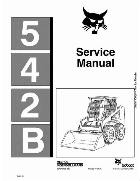 bobcat skid steer 542b|bobcat 542b parts diagram.